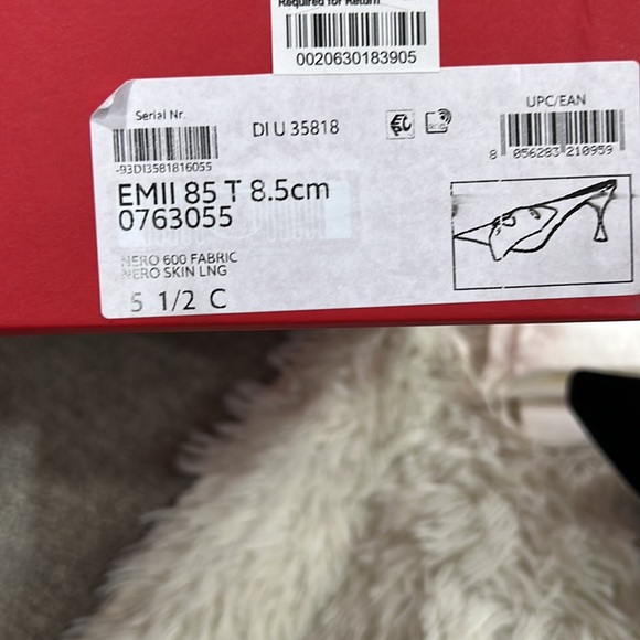 Salvatore Ferragamo Black Satin Emii 85 Mules - Picture 5 of 10